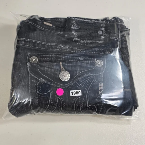 Mek Denim USA Jeans Women's 30x36(34) Oaxaca Boot Cut Flap Pocket - Picture 16 of 16